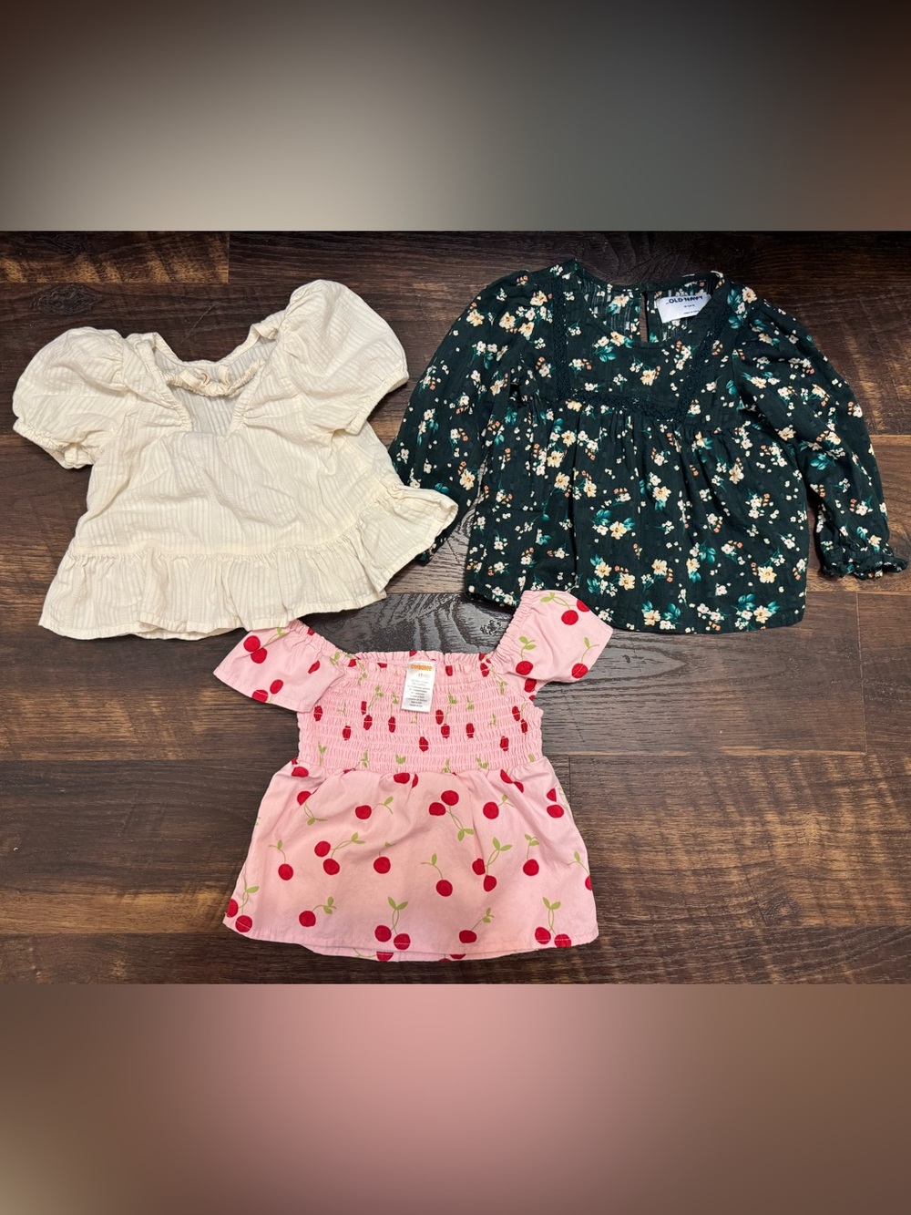 Girls’ Tops Lot – 3 Pieces